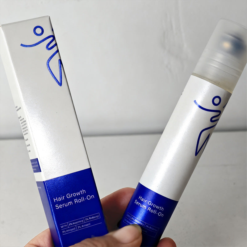 Vibrant Bloom Rosemary Hair Growth Serum with Roller Applicator